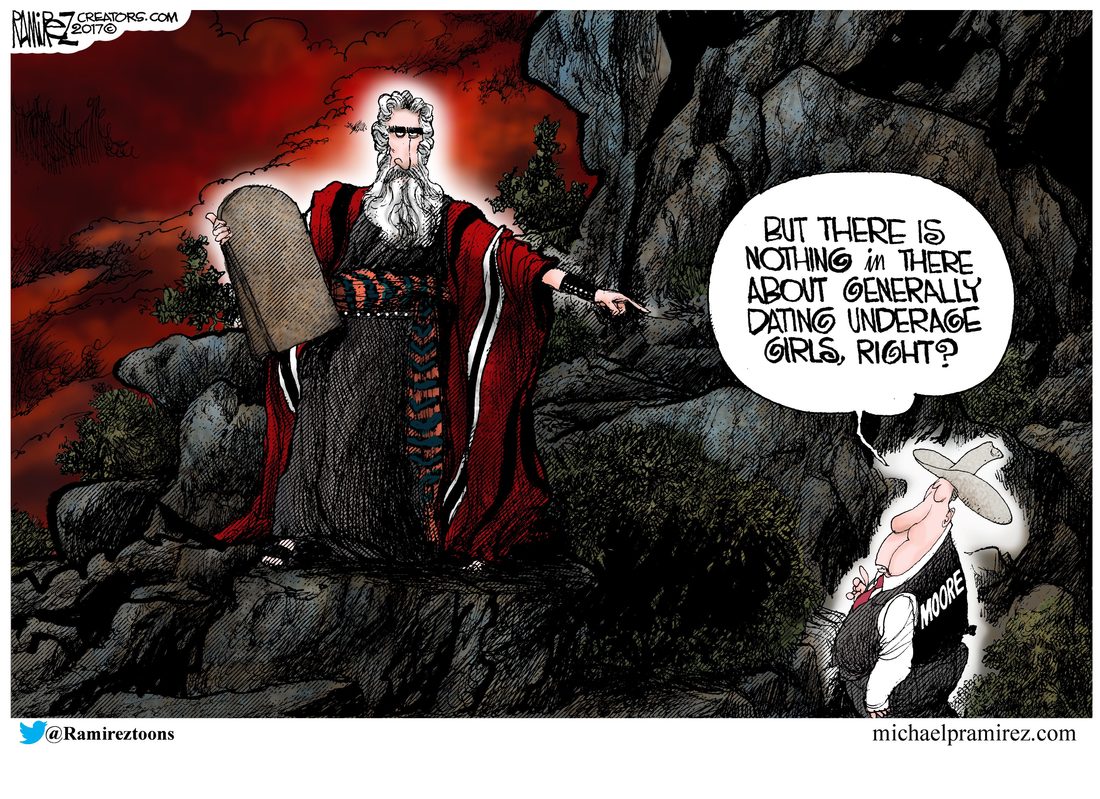 [Judge Roy Moore Questions Moses]